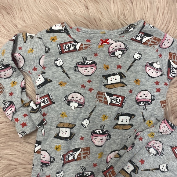 S’mores & Hot chocolate Two piece Pajama - Picture 2 of 5